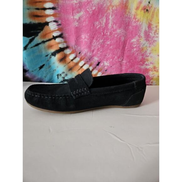 Zara Basic Collection Women's Navy Blue Slip On Loafers Size 7 EU 38 - Picture 7 of 14